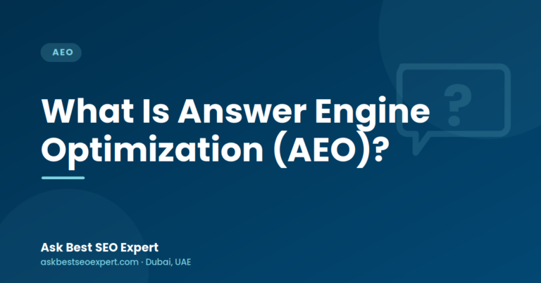 Answer engine optimization expert